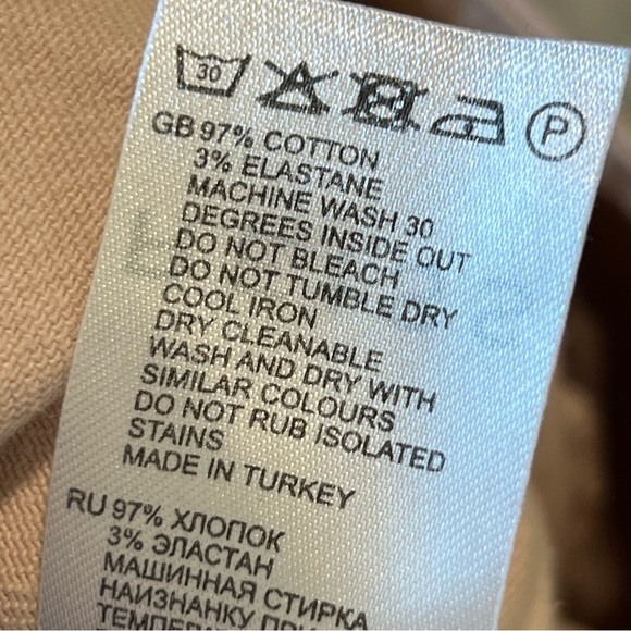 Reiss "Baxter" Relaxed High Waist Tapered Fit Trousers US2 ($160) - Picture 8 of 8